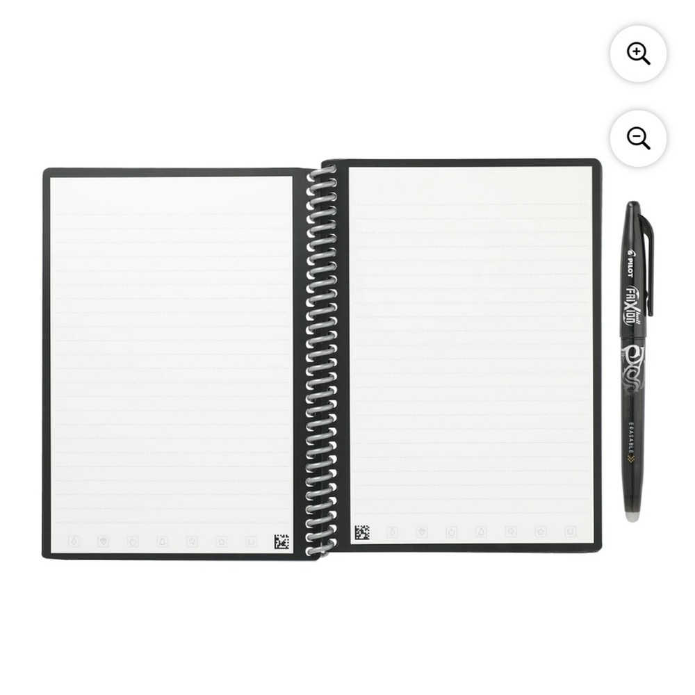 Brand new in packaging Rocketbook Note Smart Reusable Spiral Notebook 5X7 - Picture 2 of 11